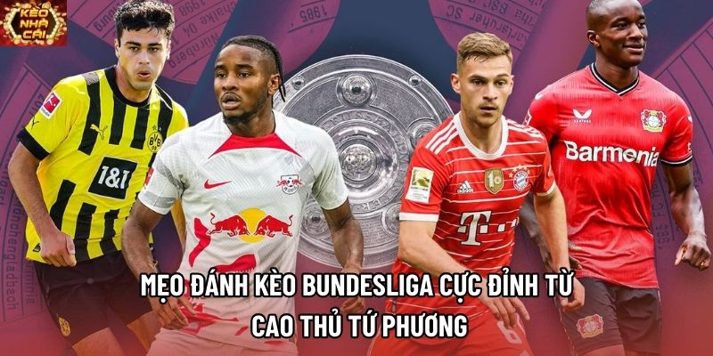 Mẹo đánh kèo Bundesliga cực đỉnh từ cao thủ tứ phương